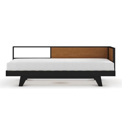 Pack lit méridienne gigogne avec matelas Bois massif  CLARK AKITEN RETAIL