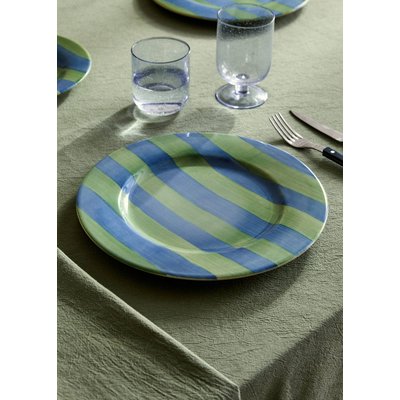 Dessous de plat en grès à rayures MANGO HOME
