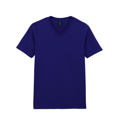 T-shirt manches courtes à col V SOFTSTYLE GILDAN