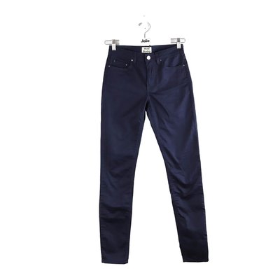 Pantalon slim en coton - Très Bon État ACNE STUDIOS