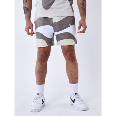 Short tricolore effet vague PROJECT X