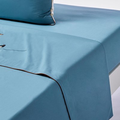Drap brodé SUR UN FIL SYLVIE THIRIEZ