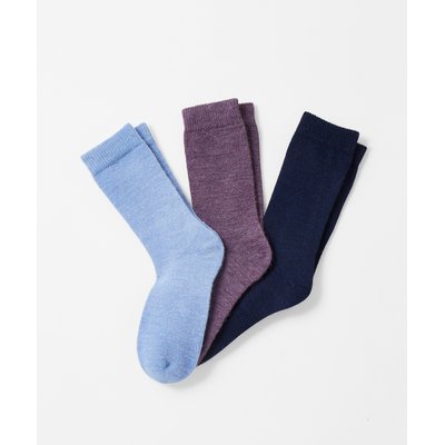 Lot de 3 paires de chaussettes unies Thermolactyl DAMART