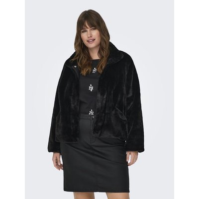 Veste col fausse fourrure La Redoute