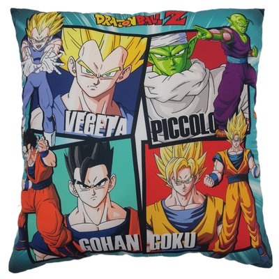 Coussin Décoratif Enfant Manga Goku, Vegeta DRAGON BALL Z