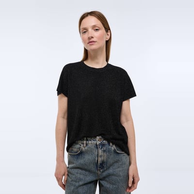 Pull sans manche métallisé MONOPRIX