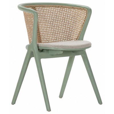 Chaise en hêtre et rotin RECOLLECTION