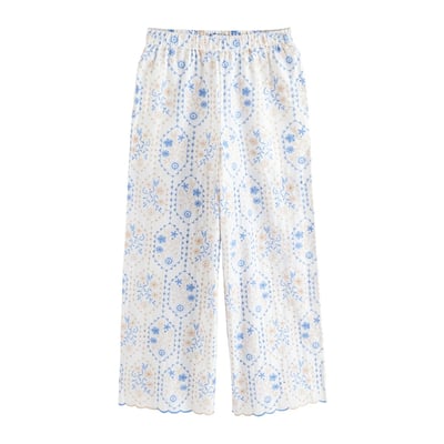 Pantalon large brodé NEXT