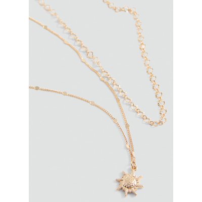 Collier double chaîne MANGO TEEN