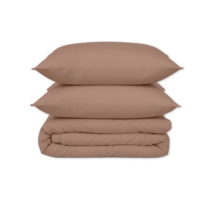 Housse De Couette Uni Percale De Coton - UNIS PERCALE TRADITION DES VOSGES