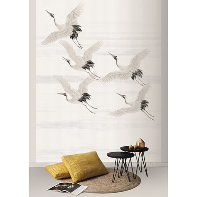 Papier peint panoramique Grues sauvages ART FOR THE HOME