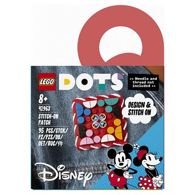 41963 Plaque à coudre mickey mouse et minnie mouse LEGO