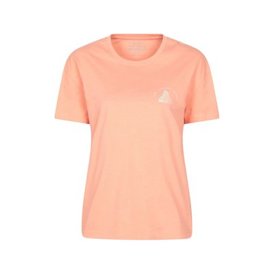 T-shirt décontracté manches courtes motif/style montagne TECHY MOUNTAIN WAREHOUSE