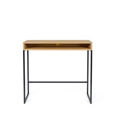 Console bureau en bois et métal L100cm- FRAME WOODMAN