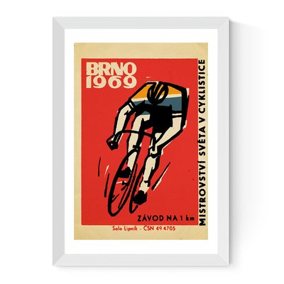 Brno 1969 by Indie Prints Print EAST END PRINTS