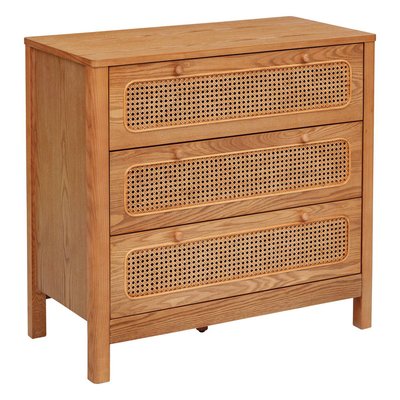 Commode 3 tiroirs cannage en rotin TIRIA ATMOSPHERA