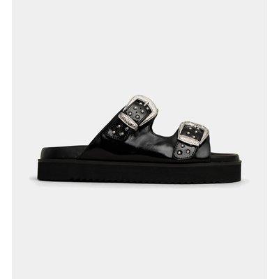 Mules Plateformes Velle Cuir GALERIES LAFAYETTE