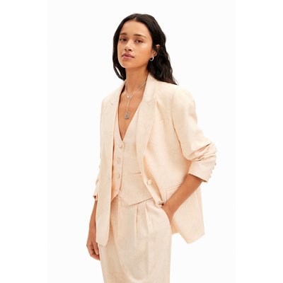 Blazer droit fleurs DESIGUAL