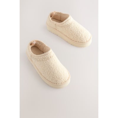 Chaussons plateforme avec doublure polaire NEXT