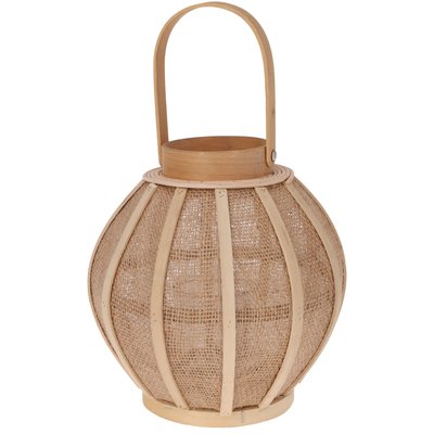 Lanterne en rotin 22x22x23cm WADIGA