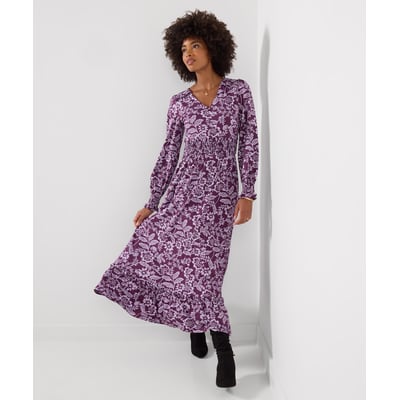 Robe Longue en Jersey à Manches Longues Thea JOE BROWNS
