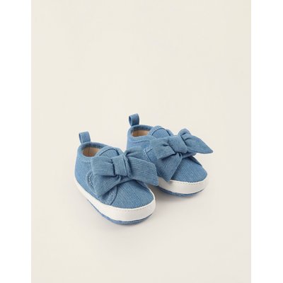 Baskets en Jean avec Noeud ZIPPY