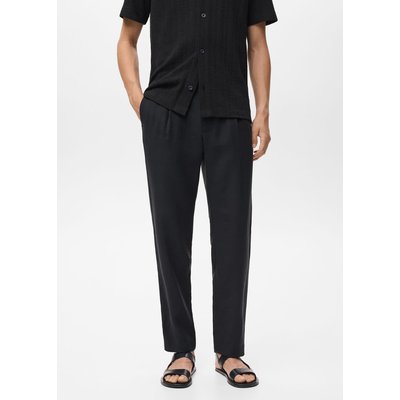 Pantalon droit pinces MANGO MAN
