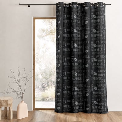 Rideau en Shantung Fantaisie à Paillettes HOME MAISON