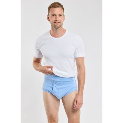 Slip ouvert taille haute en coton léger Bio ARMOR-LUX