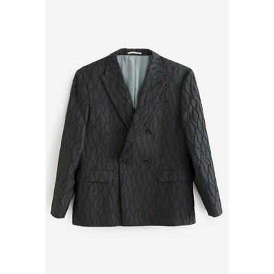 Veste de costume texturée à boutonnage croisé NEXT