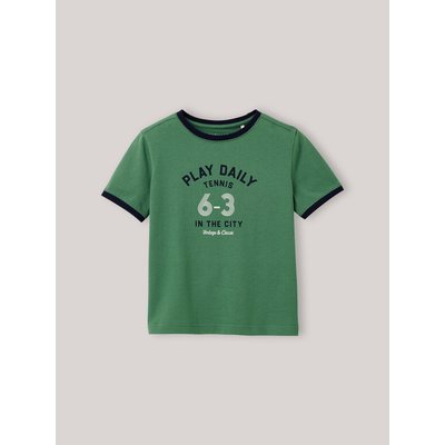 T-shirt imprimé en coton biologique CYRILLUS