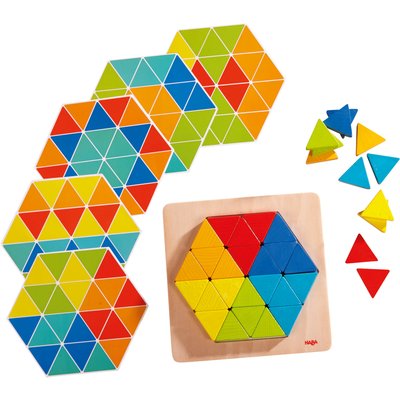 Jeu d’assemblage Triangles magiques HABA
