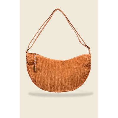 Sac demi-lune velours côtelé BONOBO