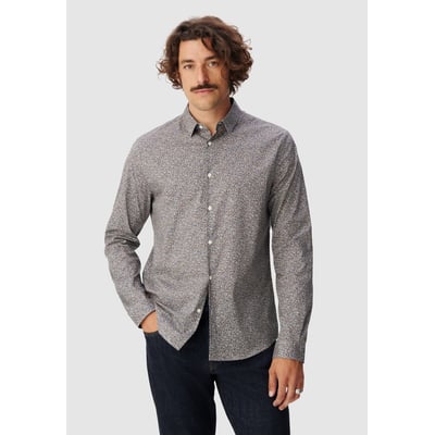 Chemise slim imprimé fleurs IKKS