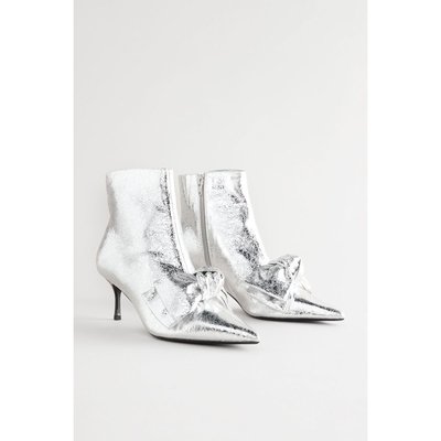 Bottines à talons fins avec nœud NEXT
