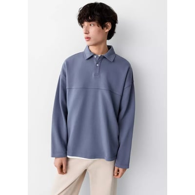 Sweat-shirt col polo MANGO TEEN