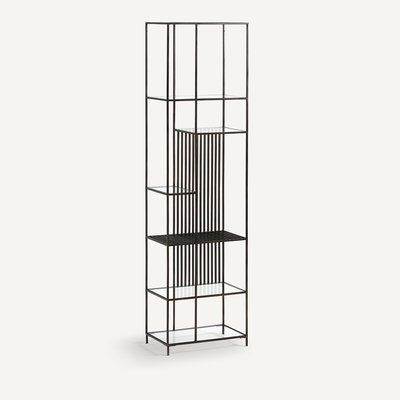Rectiligne Metal & Glass Bookcase AM.PM