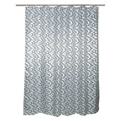 Rideau de douche en polyester, MOSAIC SENSEA