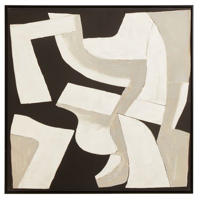 103cm Astratto Textured Abstract Wall Art Monochrome SO'HOME