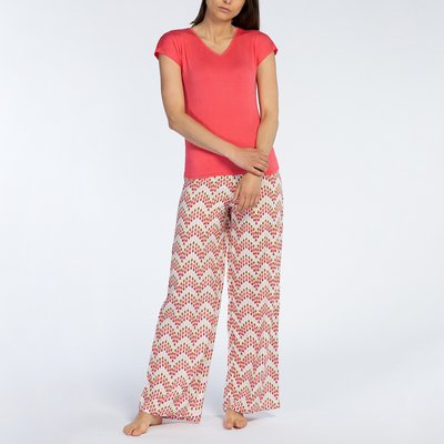 Pyjama manches courtes en viscose Kilim MELISSA BROWN