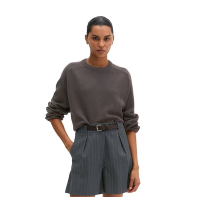 Pull coupe classique en mélange de laine vierge douce MARC O'POLO