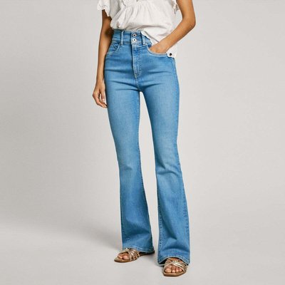 Jean Coupe Évasée, Taille Haute PEPE JEANS