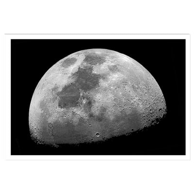 Affiche paysage La lune HEXOA