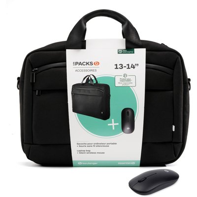 Sacoche 13-14'' Urban  + Souris ESSENTIEL B