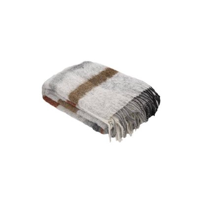 Plaid laine mohair et alpaga ISEO TOISON D OR