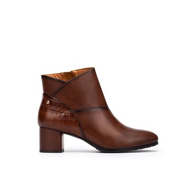 Bottines à talon cuir CALAFAT PIKOLINOS