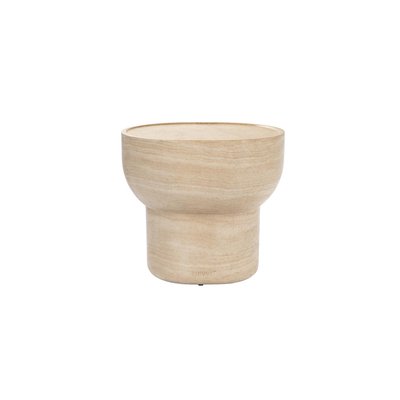 Table d'appoint ovale en béton - NOBLE ZUIVER