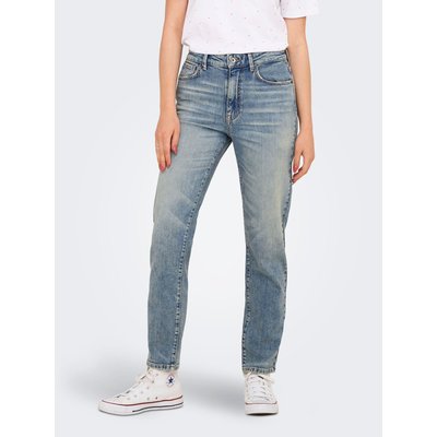 ONLEMILY Taille haute Straight Fit Jeans Jean mom ONLY