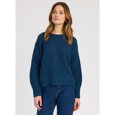 Pull bleu indigo femme La Redoute