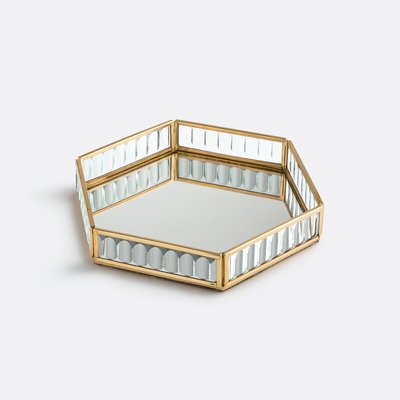 Карманница из латуни и стекла, длина 21 см, модель Uyova LA REDOUTE INTERIEURS